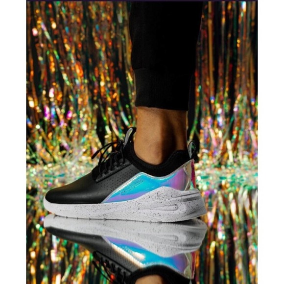 clove Shoes Clove Limited Edition 222 Black Holographic Nursing